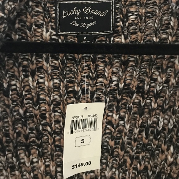 Lucky Brand thick knit sweater. - Picture 3 of 4
